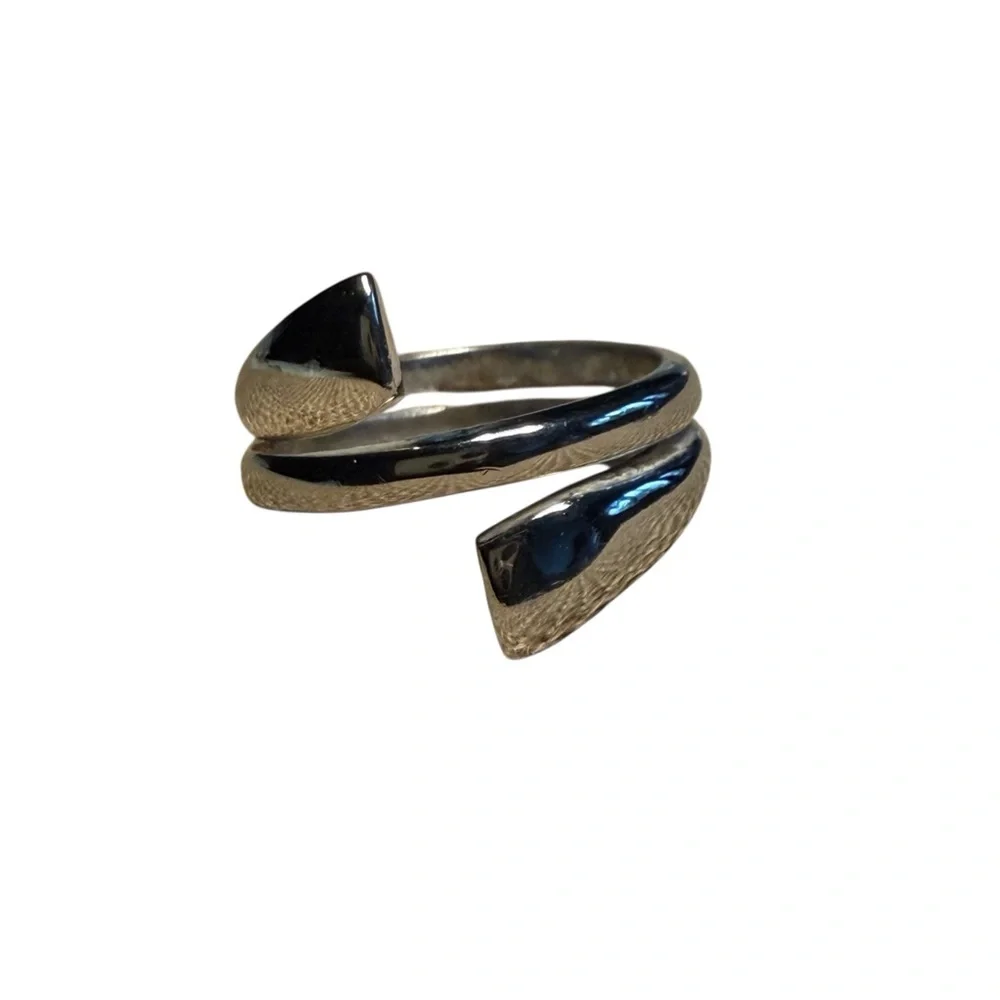 Sterling Silver Wrap Ring Size 7